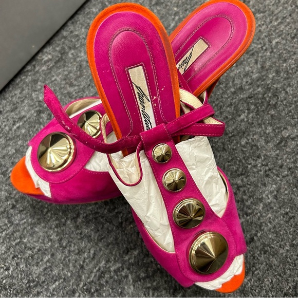 Brian Atwood Carpa 150mm Platform Sandals - Picture 4 of 10